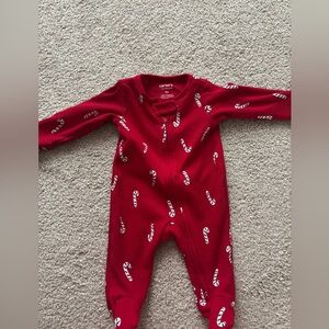 Christmas footie pajamas